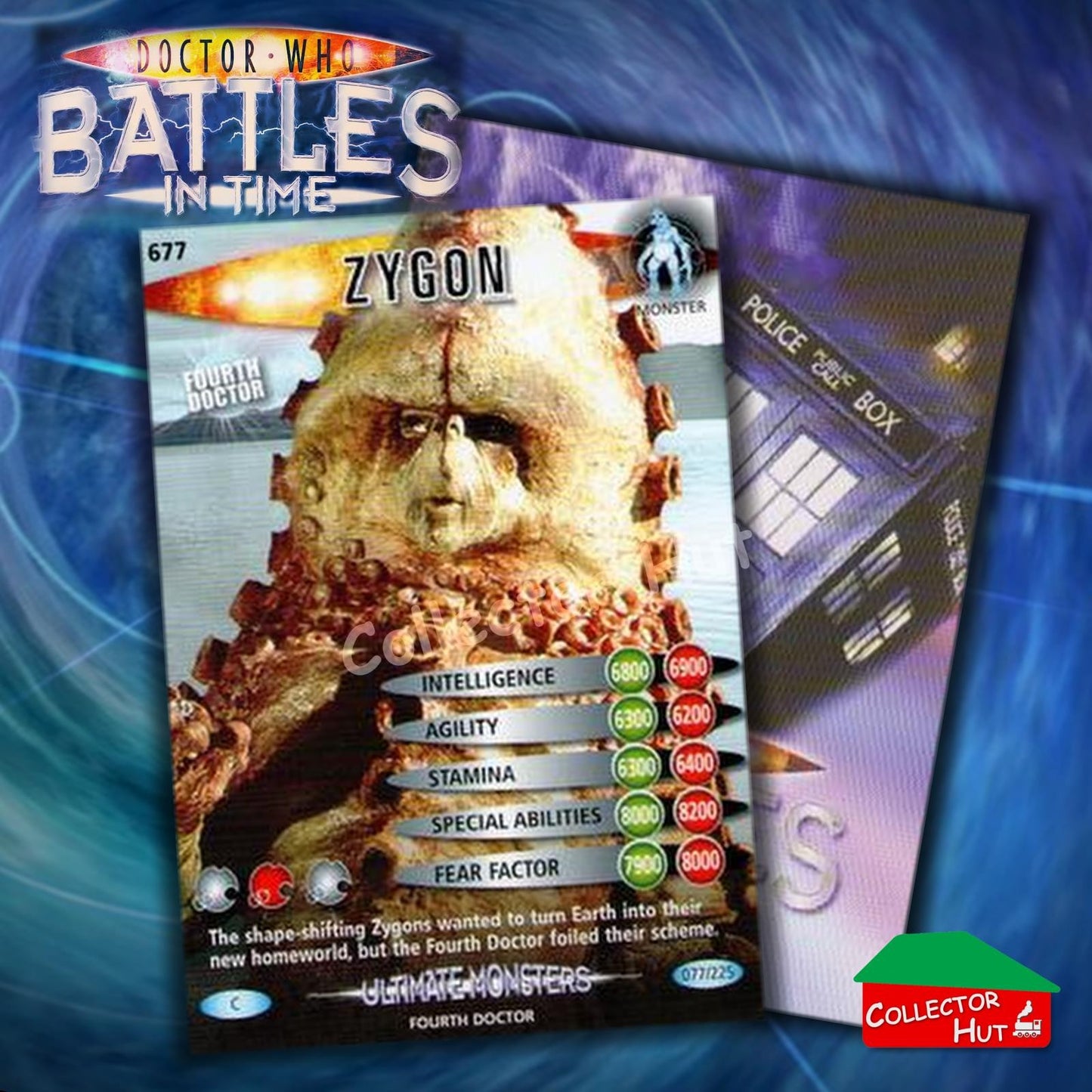 DOCTOR WHO Battles in Time #601-825 ULTIMATE MONSTERS RARE & COMMON Cards