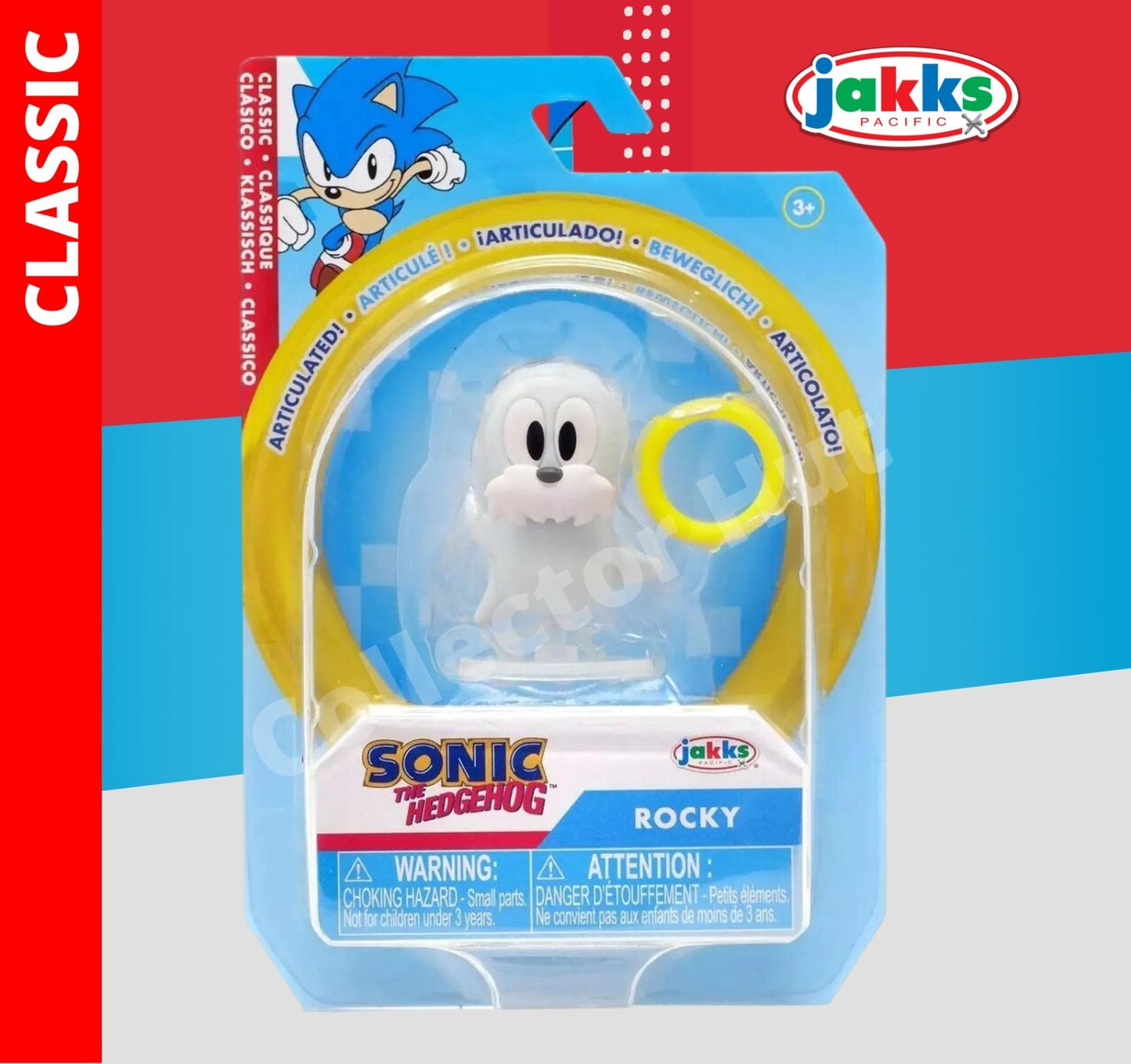Jakks Sonic the Hedgehog Figures 2.5" Wave 19 Articulating Posable