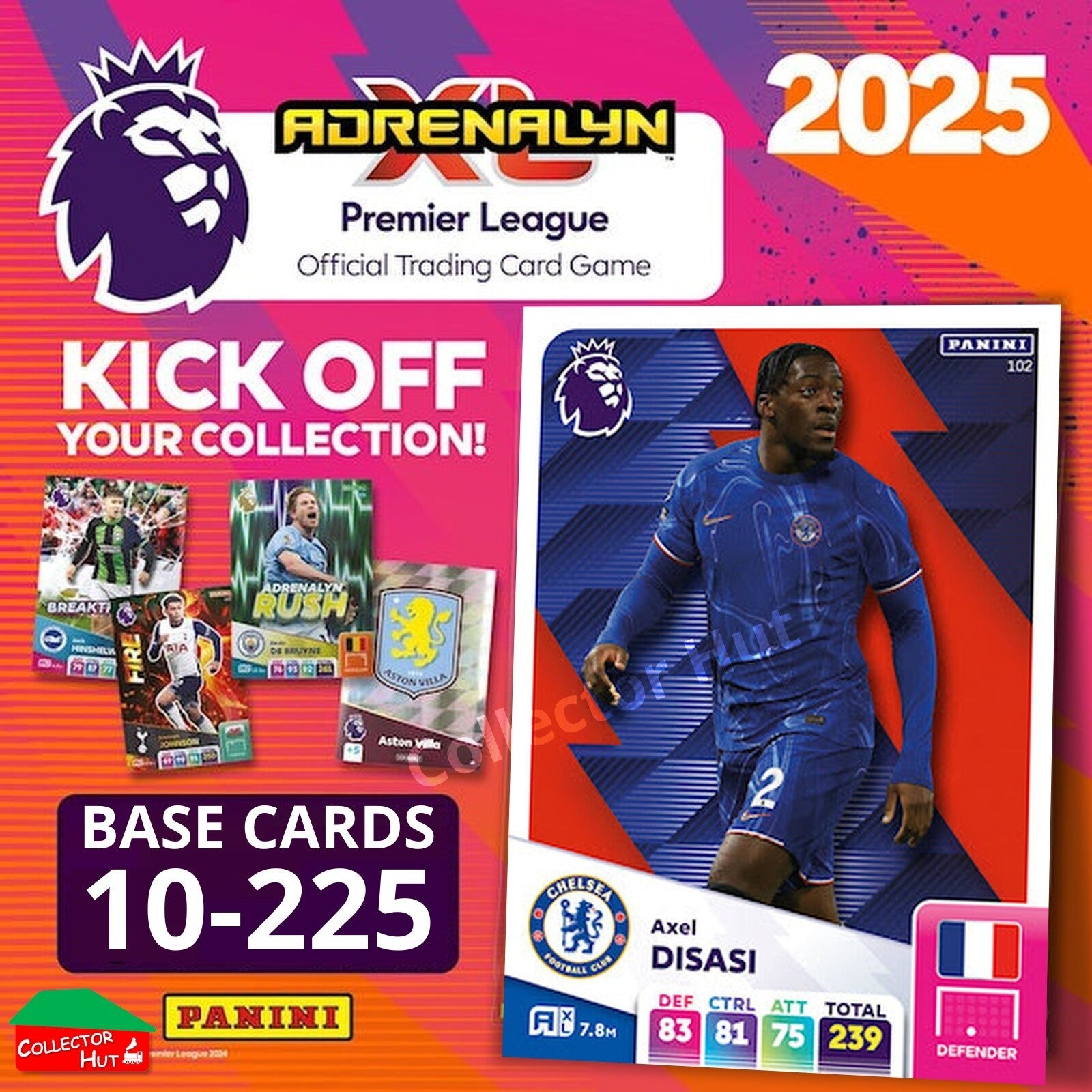 Panini Adrenalyn XL Premier League 2025 2024/25 Base & Foils #10-225