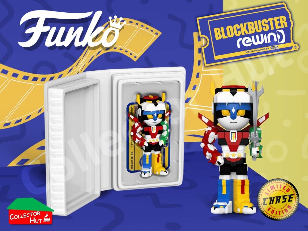 Funko Blockbuster Rewind Voltron Collectible Figurines Inc. Chase