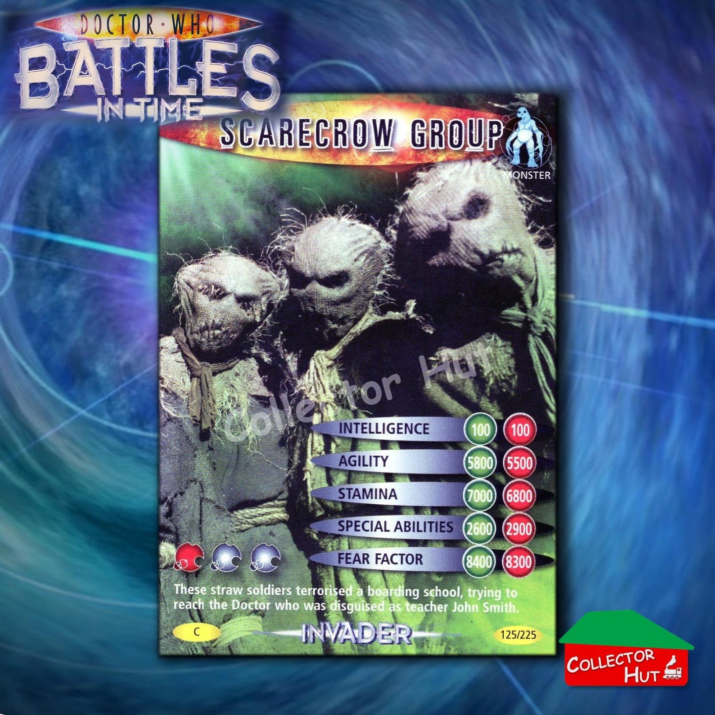 DOCTOR WHO Battles in Time #376-600 INVADER RARE & COMMON CARDS YOU CHOOSE