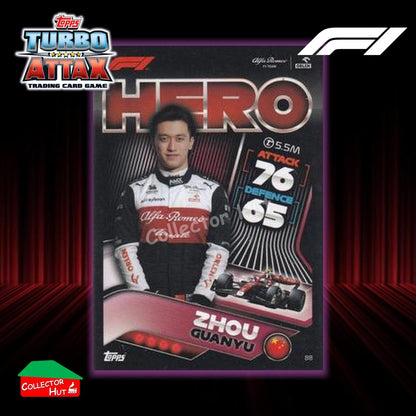 Topps Turbo Attax Formula 1 F1 2022 #1-131 Base Cards YOU CHOOSE