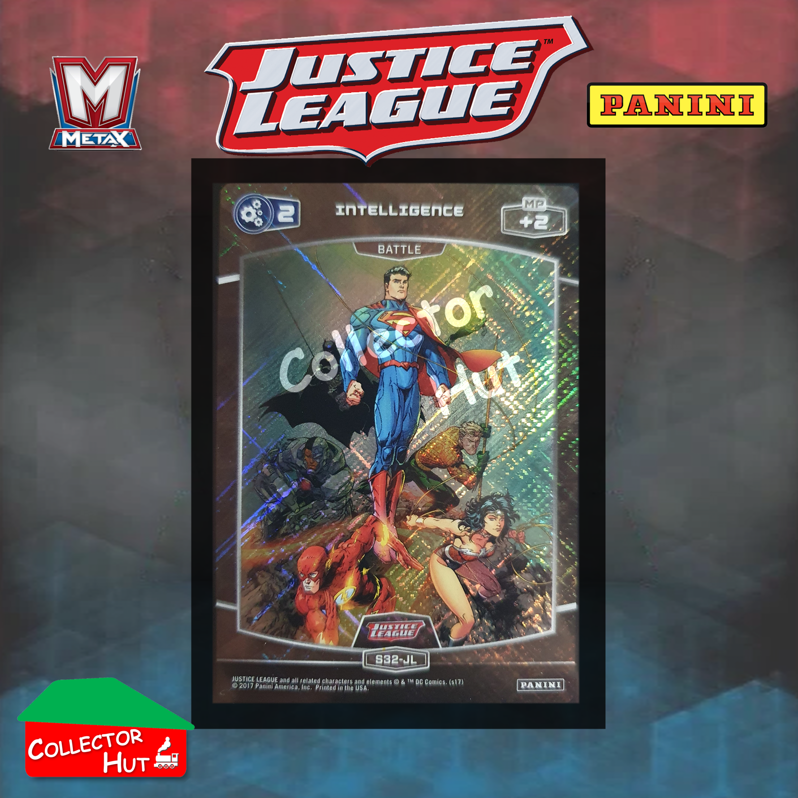 Panini MetaX DC Justice League Foil Cards S1-S72 Choose Your Card