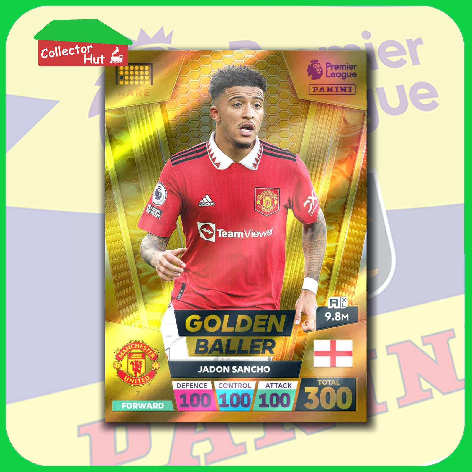 Panini Adrenalyn XL Premier League 2023 2022/23 GOLDEN BALLER, LIMITED EDITION