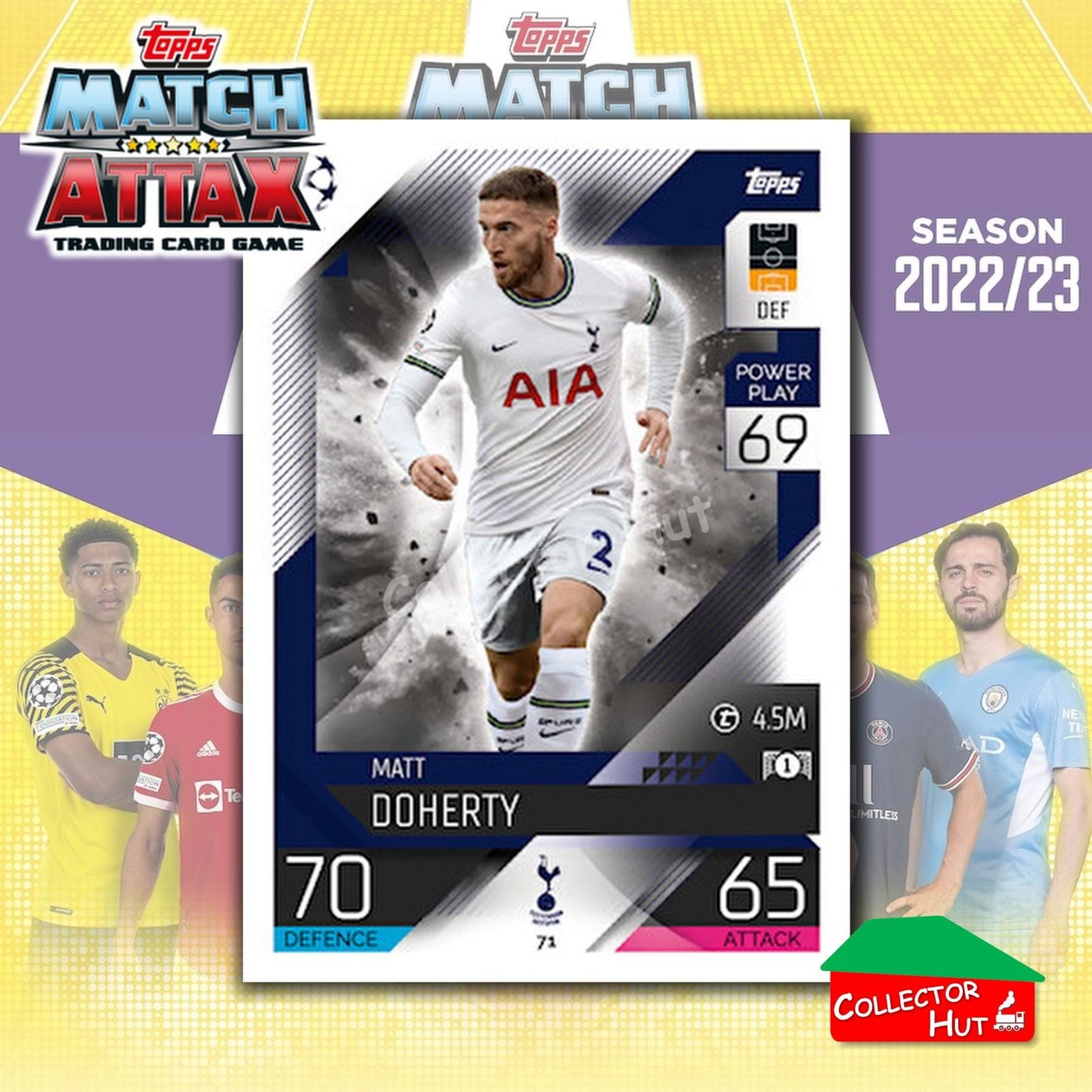 Topps Match Attax Europa Champions League 2022/23 TCG Trading Cards Base 1-189