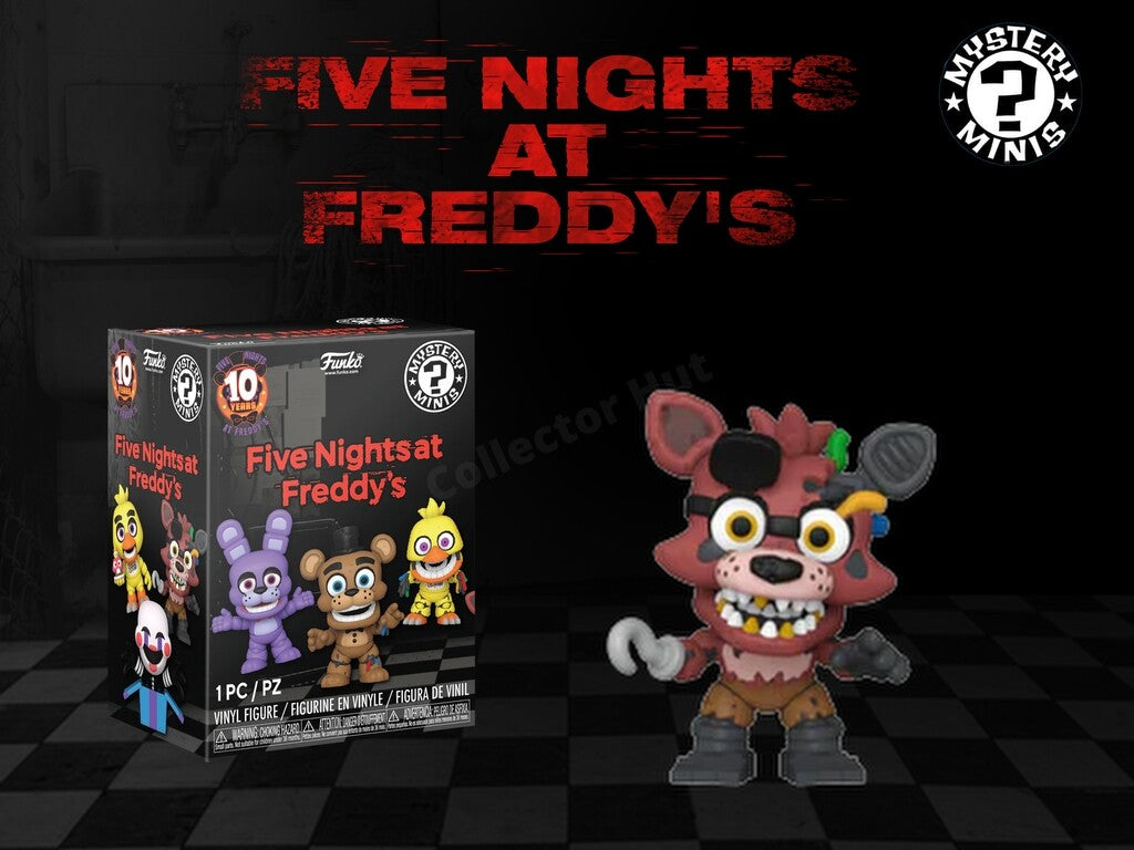Funko Mystery Minis Five Nights at Freddy's Figurines 10 Years (You Choose)