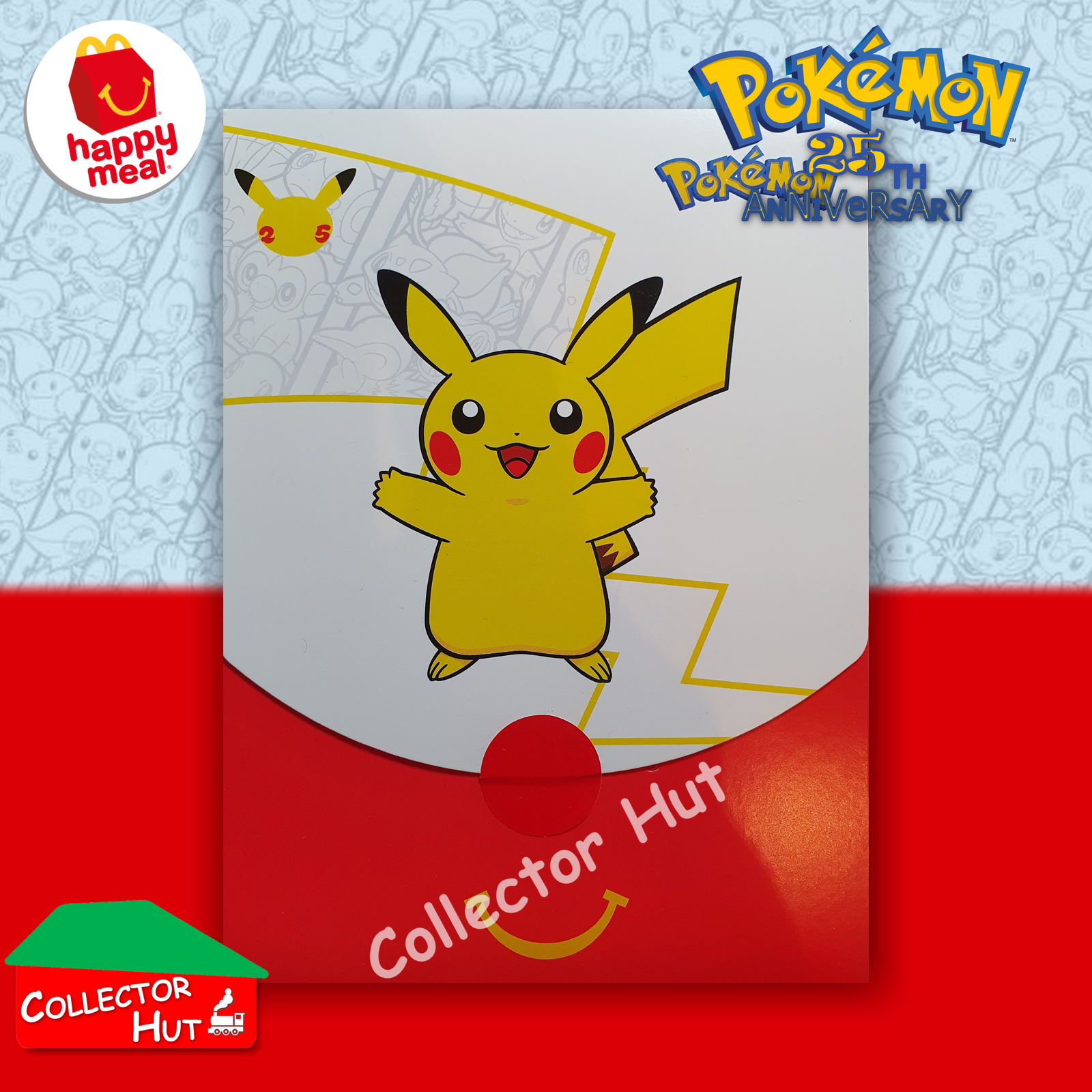McDonald's Happy Meal 2021 Pokémon 25th Anniversary Trading Cards You Choose