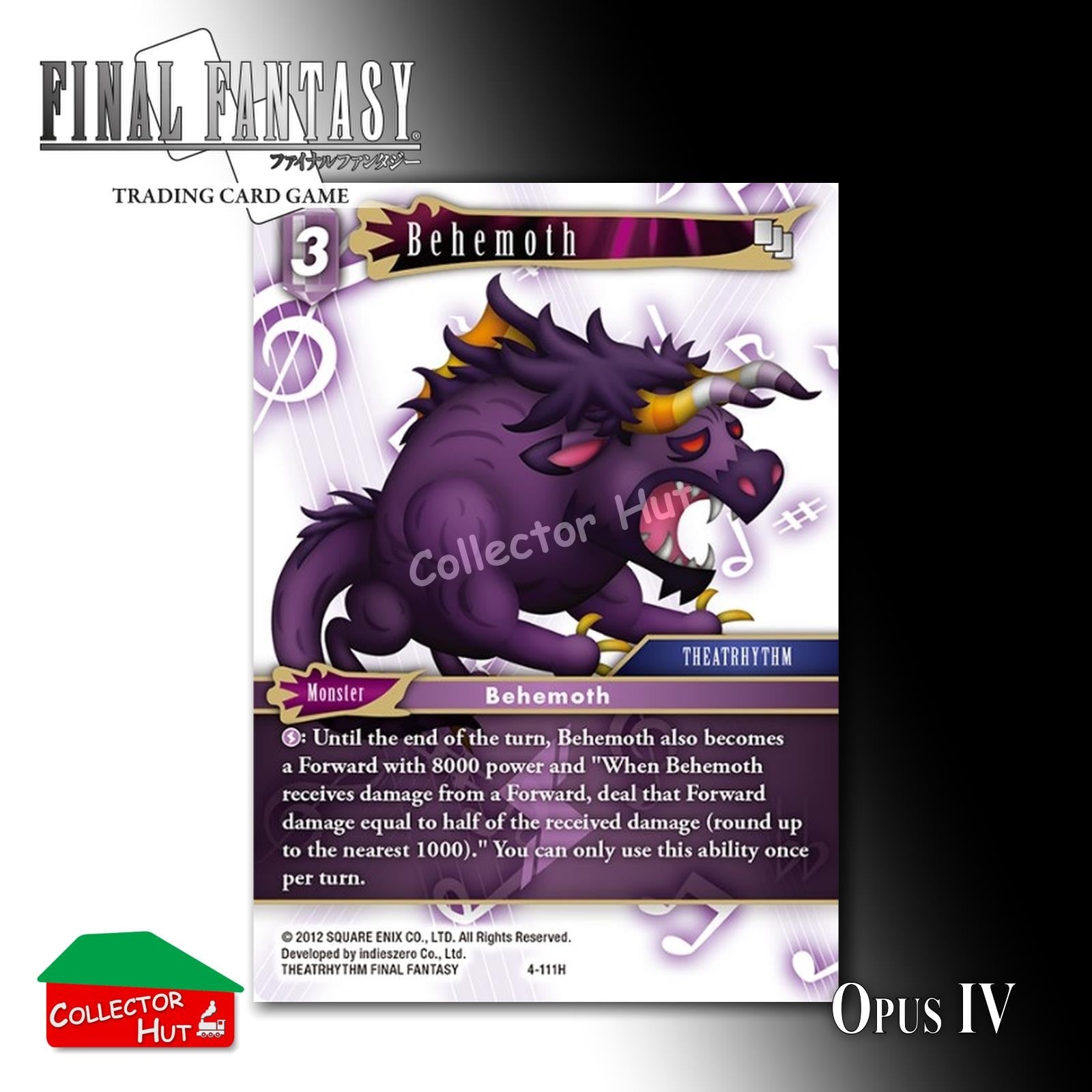 Final Fantasy Trading Card Game OPUS IV 4 Singles You Choose