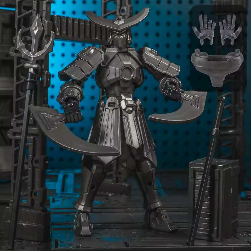 Shapeshift Robots Constructable Posable Action Figures for Art & Build Play