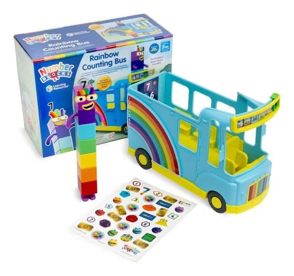 Numberblocks Vehicle Sets Educational Mathematics Toys CBeebies