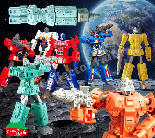 Novelty Transforming Robot Ballpoint Pens Children School Sensory Toy