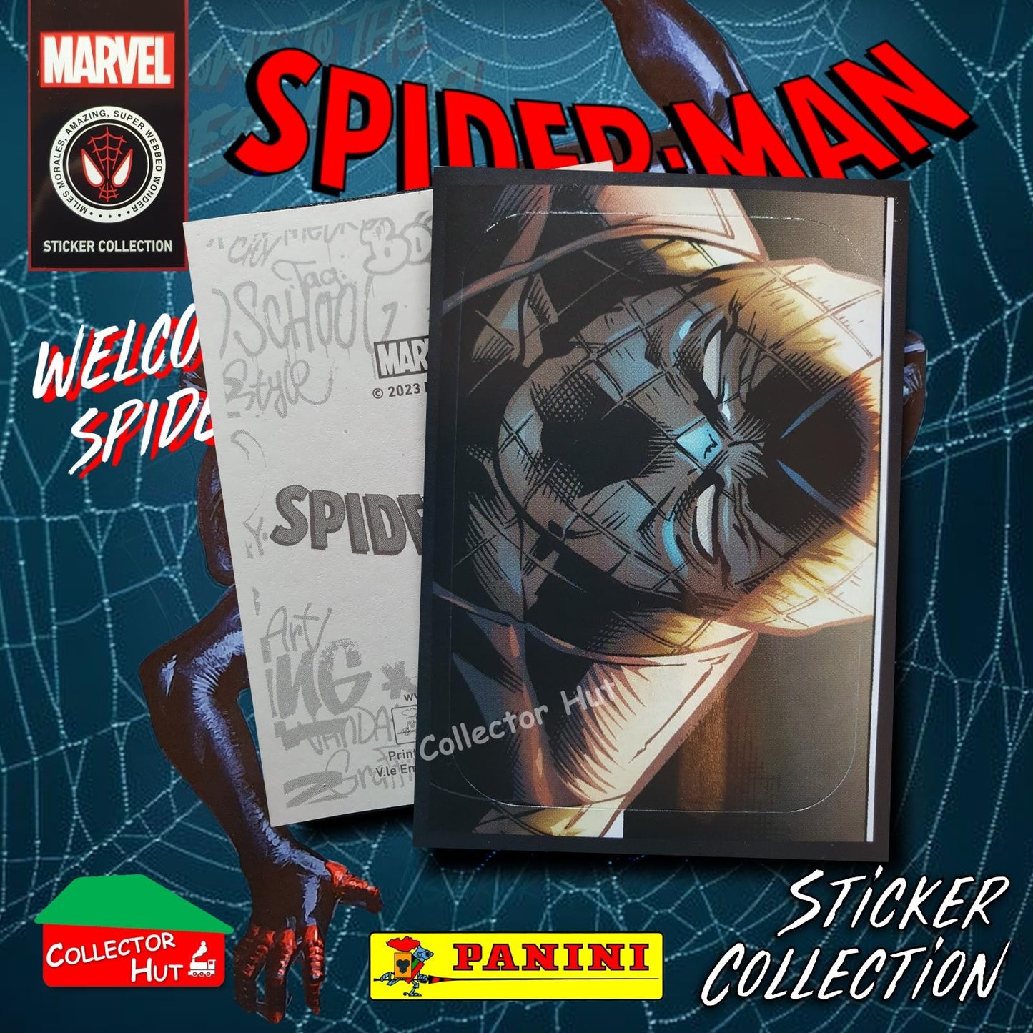 Panini Spider-Man Spider-Verse 2023 Collection Sticker Singles #1-163 & F1-30