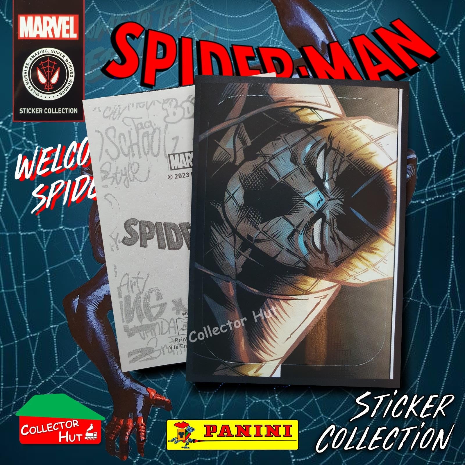 Panini Spider-Man Spider-Verse 2023 Collection Sticker Singles #1-163 & F1-30