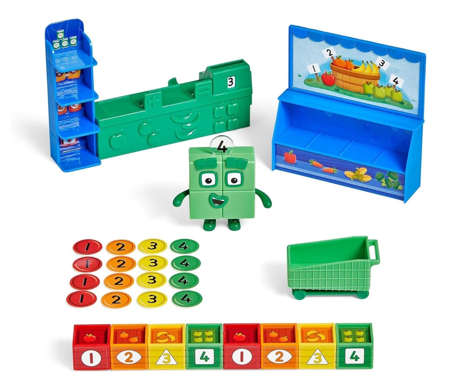 Numberblocks 552 Numberblocks Add It Up Mini Market CBeebies – Collector Hut