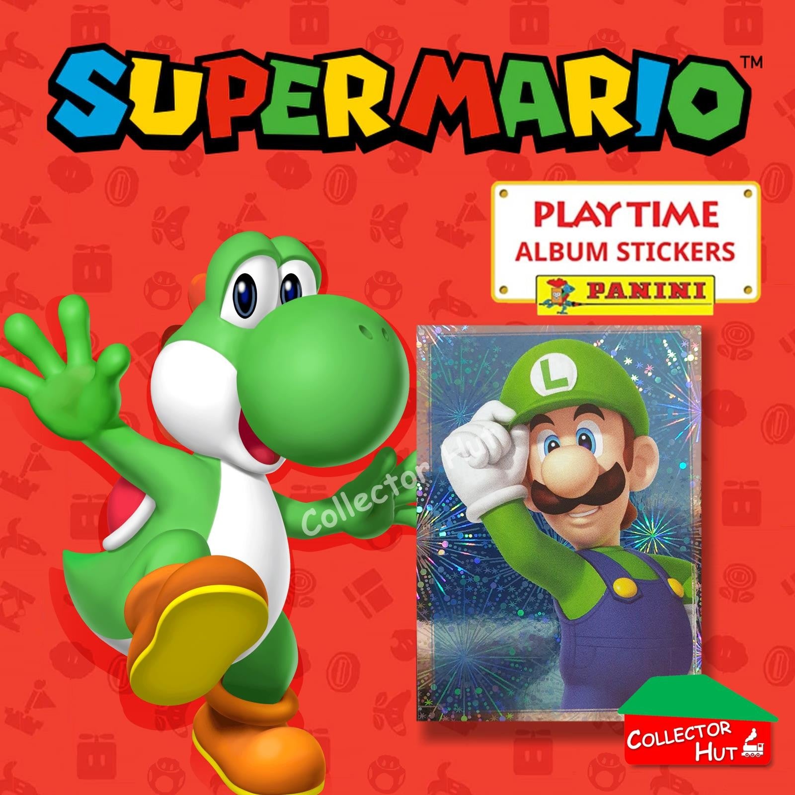 Panini Super Mario Playtime Sticker Collection Singles