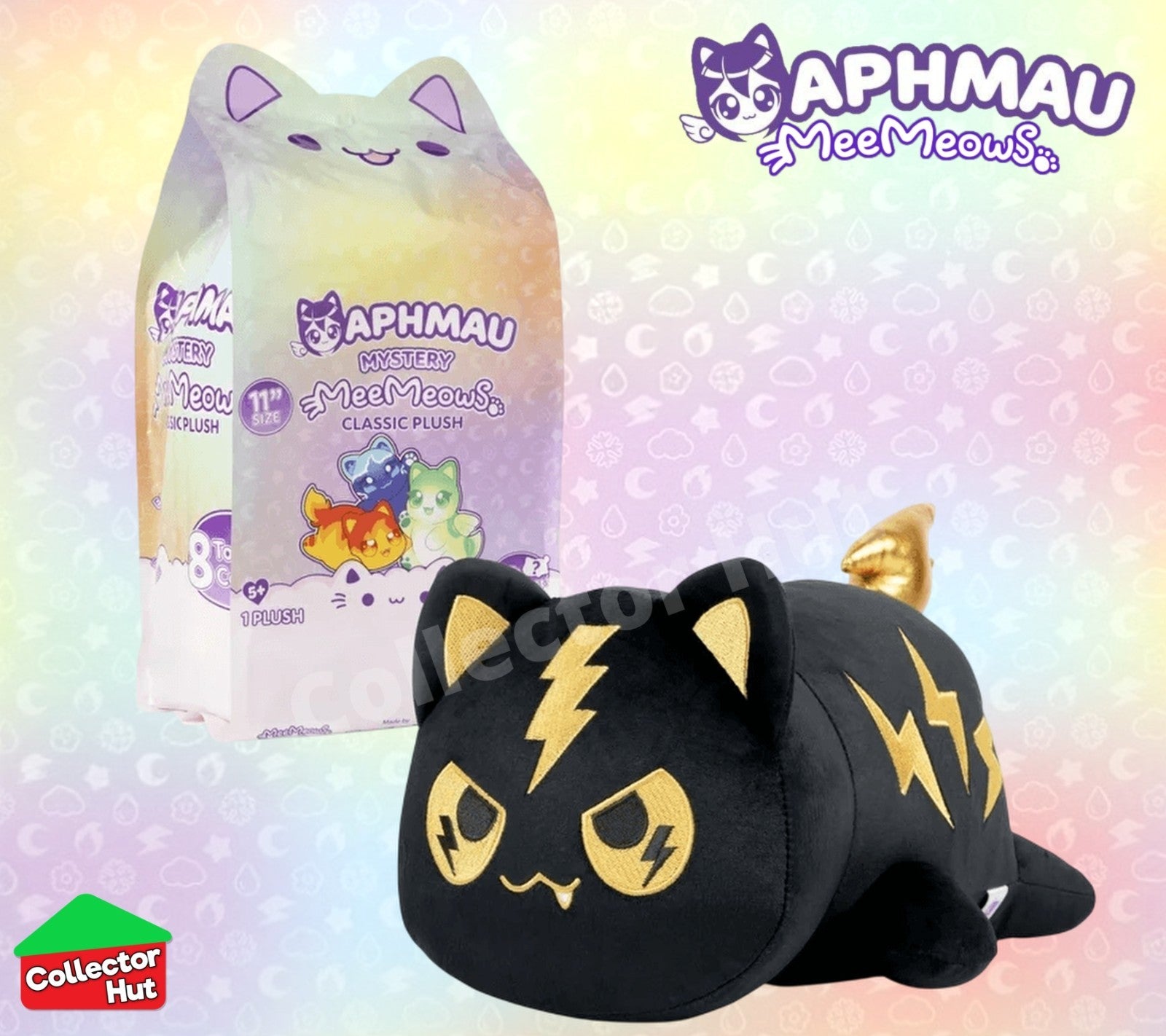 Aphmau MeeMeows Mystery 28cm 11" Plush Litter 8 ELEMENTAL IDENTIFIED You Choose