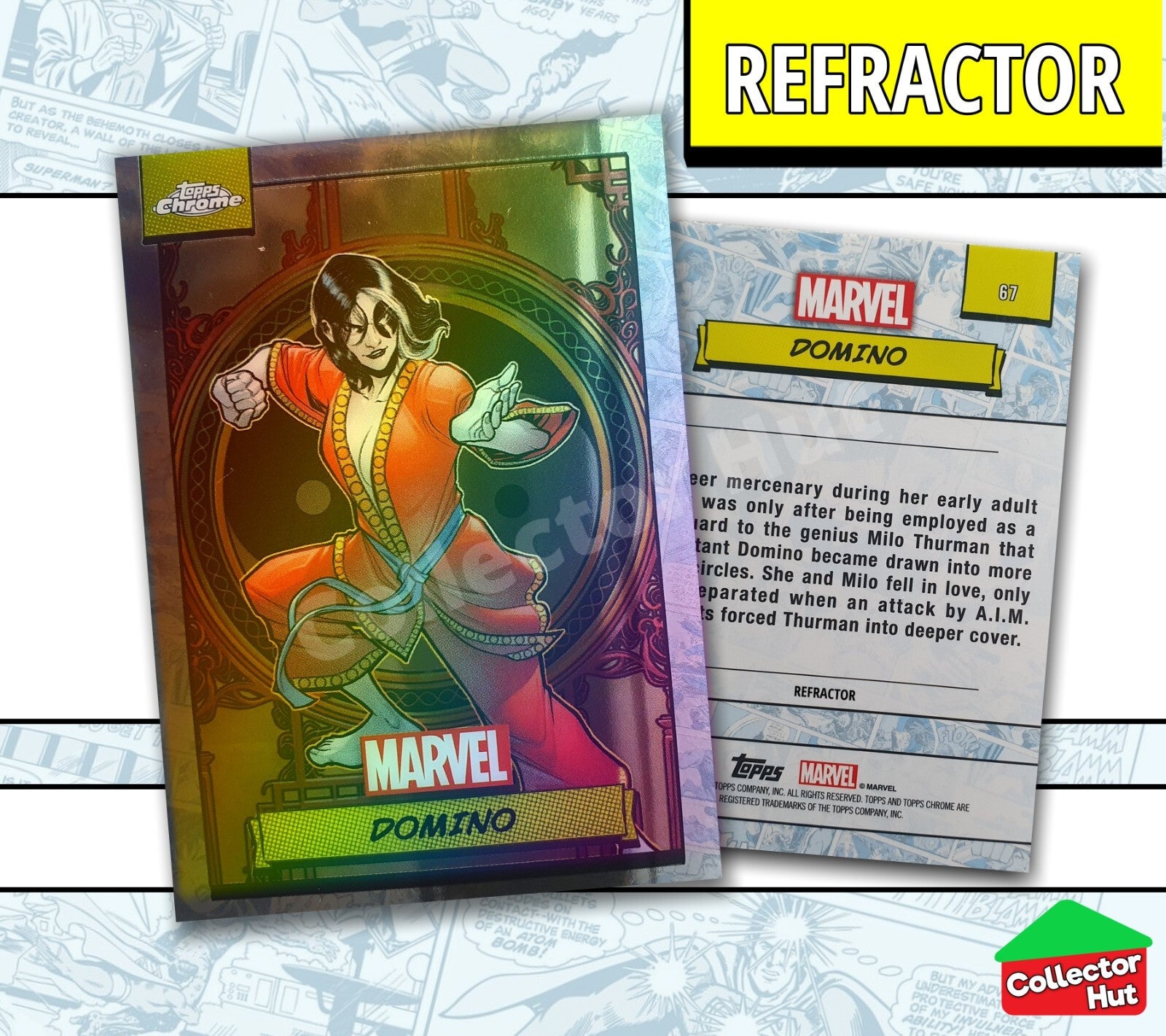 Marvel Topps Chrome 2024 REFRACTOR Card Collection YOU CHOOSE