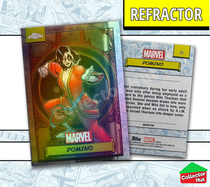Marvel Topps Chrome 2024 REFRACTOR Card Collection YOU CHOOSE