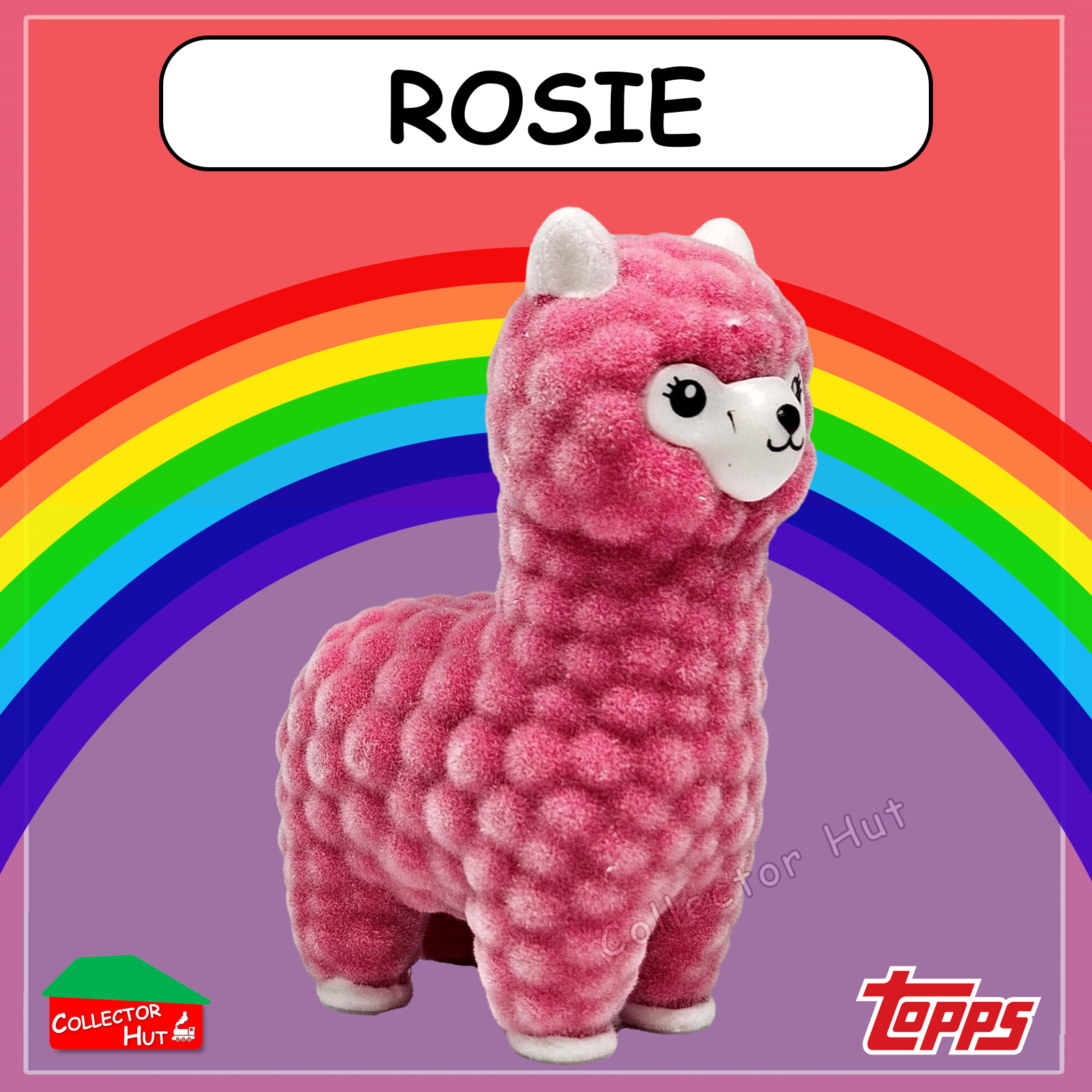 Topps I Love Llamas RAINBOW EDITION Cute Blind Bag Mini Figures