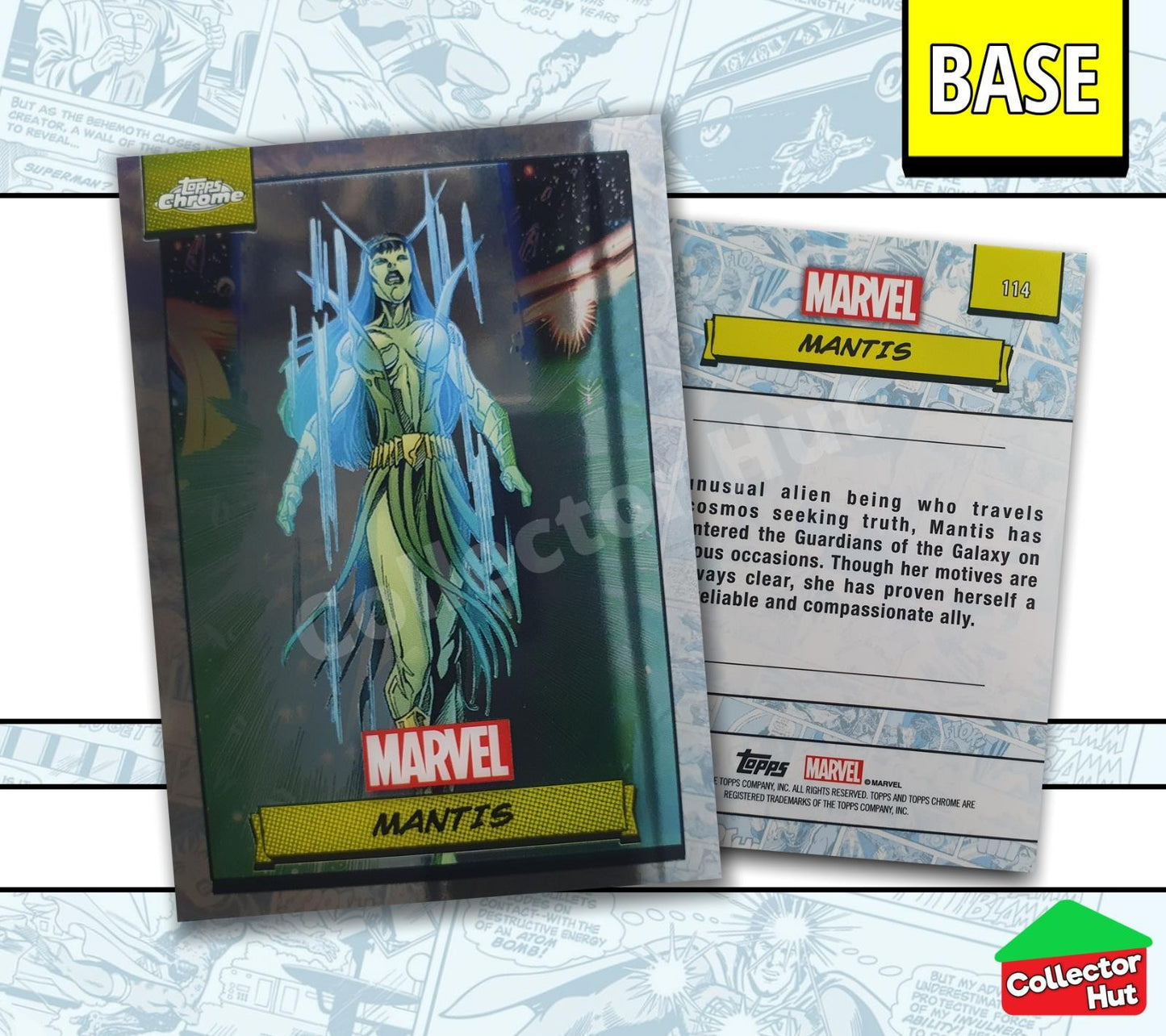 Marvel Topps Chrome 2024 Base Card Collection 1-150 YOU CHOOSE