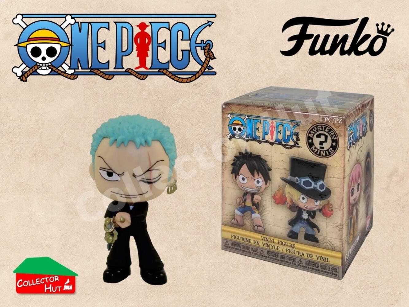 Funko Mystery Minis One Piece Mini Figurines (You Choose)