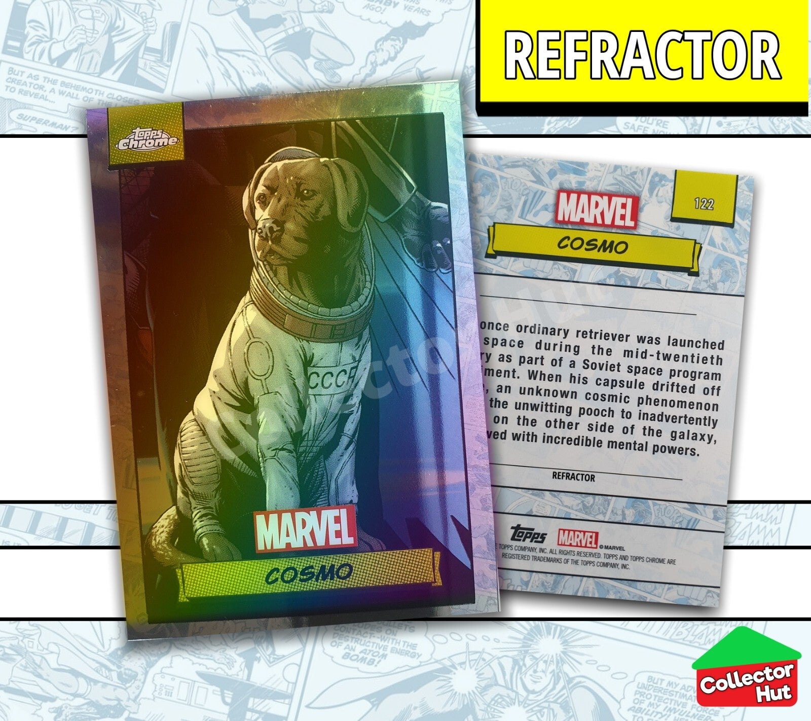 Marvel Topps Chrome 2024 REFRACTOR Card Collection YOU CHOOSE
