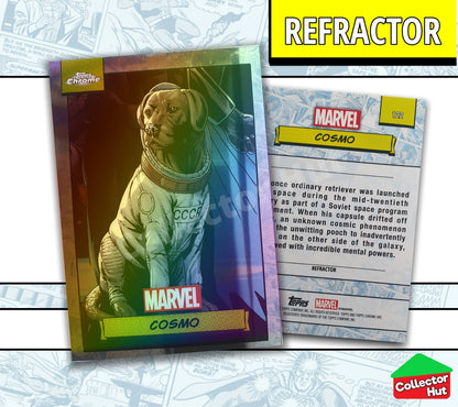 Marvel Topps Chrome 2024 REFRACTOR Card Collection YOU CHOOSE