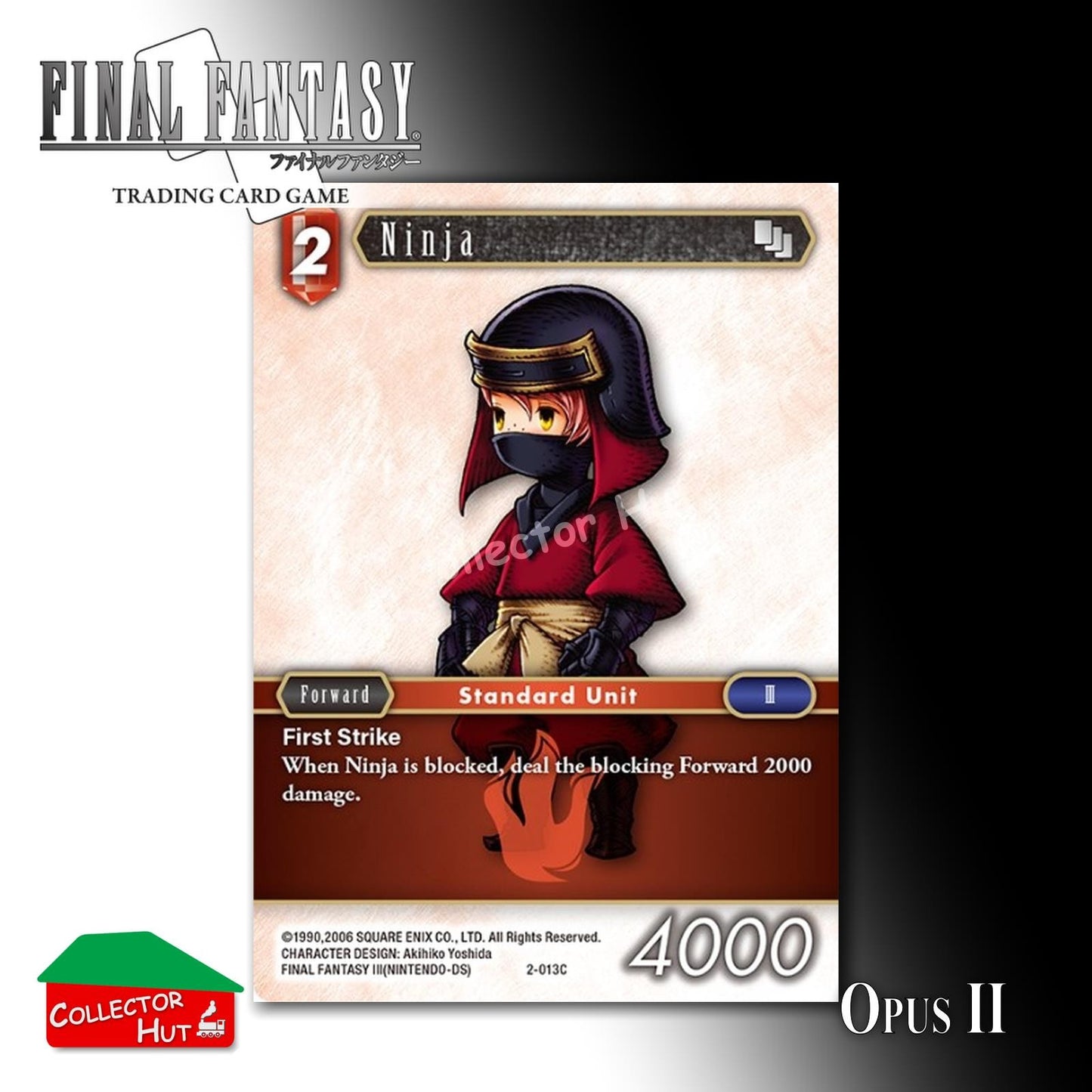 Final Fantasy Trading Card Game OPUS II 2 Singles You Choose