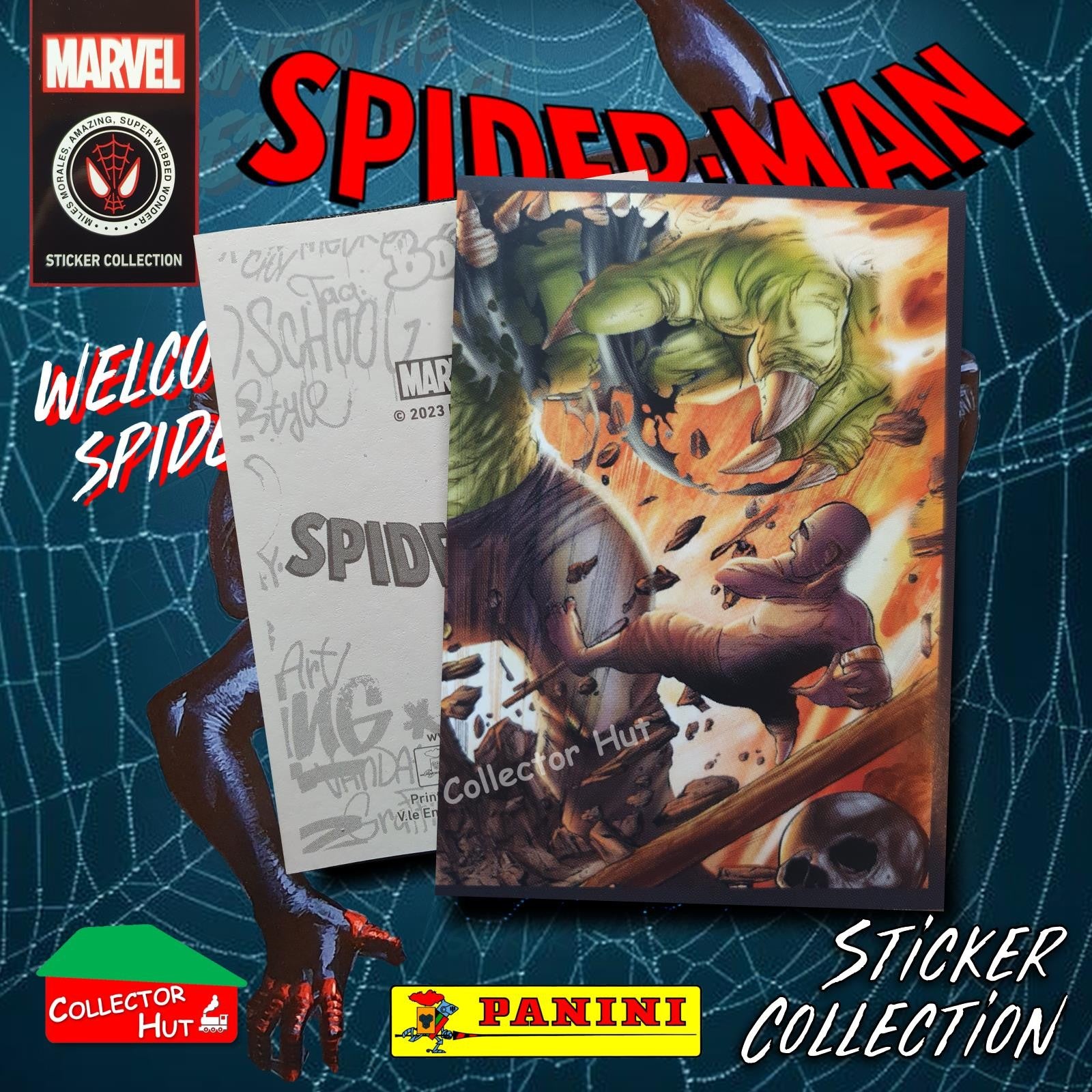Panini Spider-Man Spider-Verse 2023 Collection Sticker Singles #1-163 & F1-30
