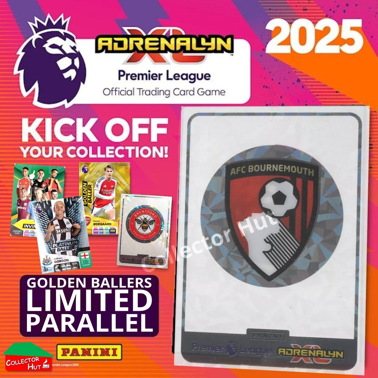 Panini Adrenalyn XL Premier League 2025 2024/25 Golden Ballers & Limited Edition