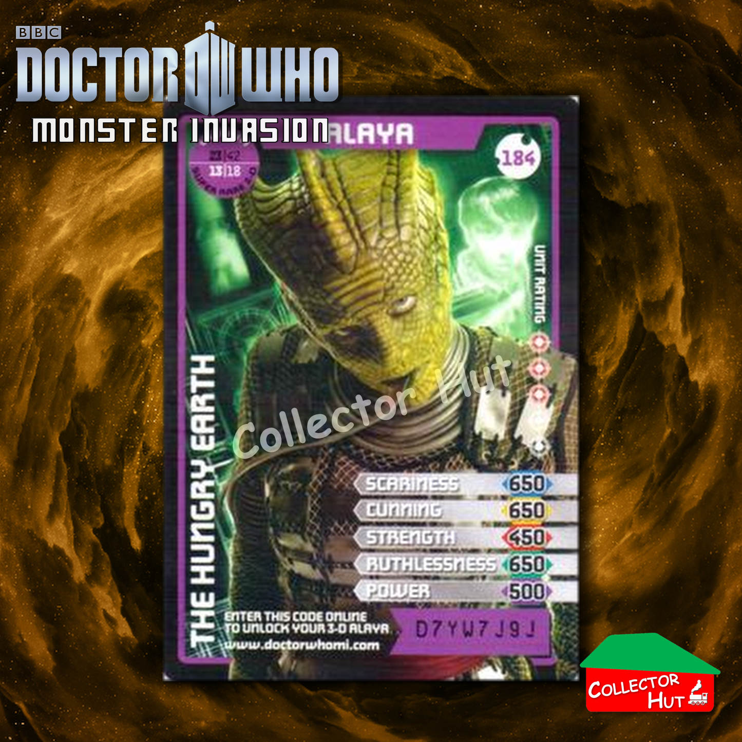DOCTOR WHO Monster Invasion SUPER & ULTRA RARE Cards YOU CHOOSE