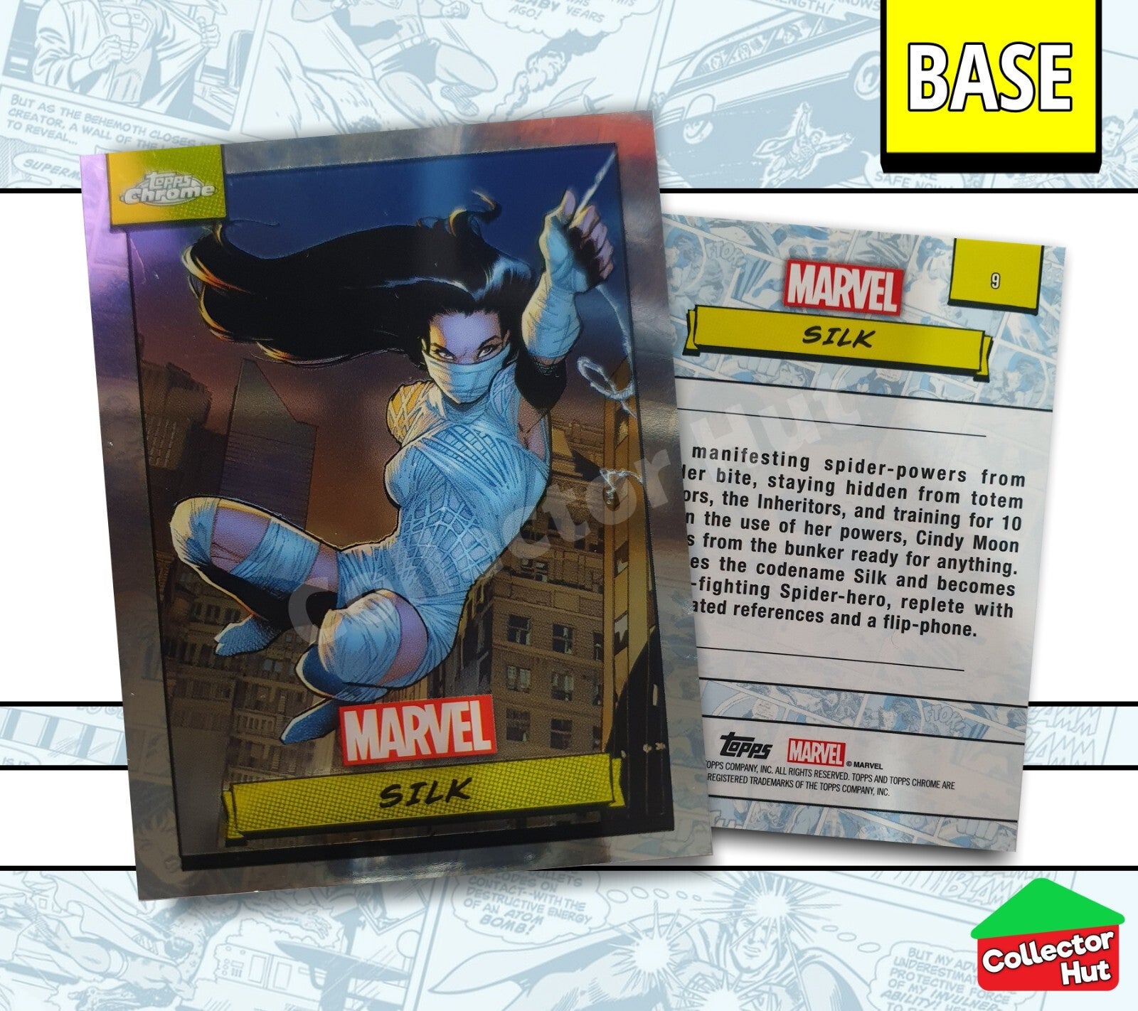 Marvel Topps Chrome 2024 Base Card Collection 1-150 YOU CHOOSE