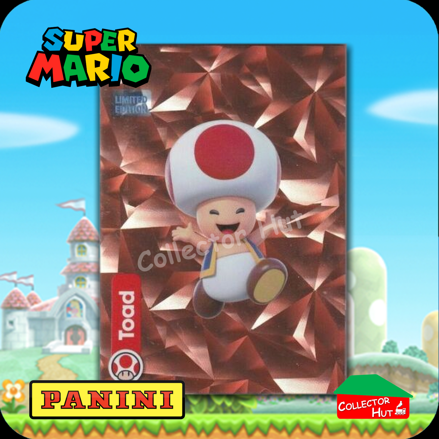 PANINI Super Mario PUZZLE & LIMITED EDITION Trading Cards Choose Your Card!