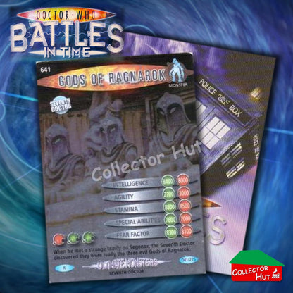 DOCTOR WHO Battles in Time #601-825 ULTIMATE MONSTERS RARE & COMMON Cards