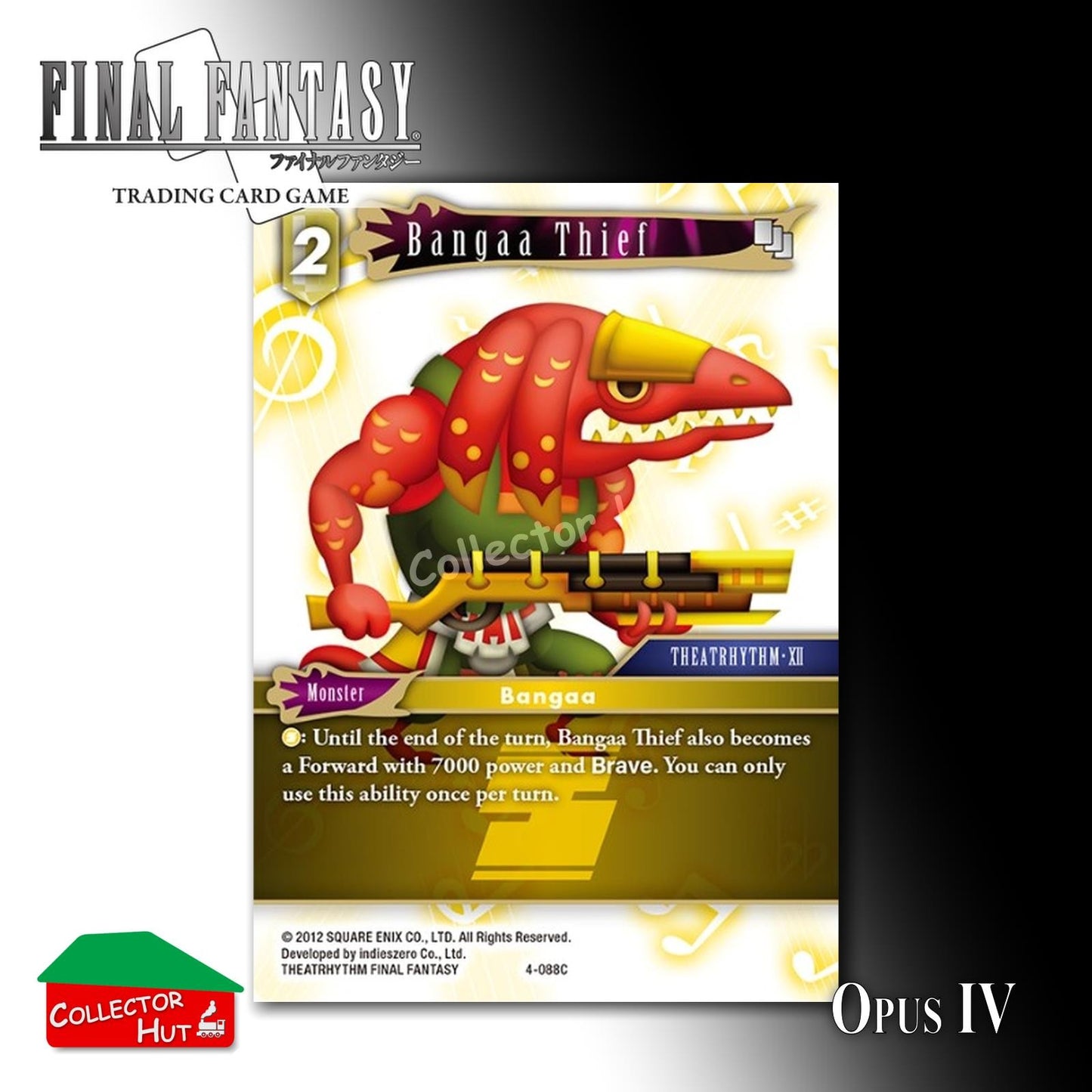 Final Fantasy Trading Card Game OPUS IV 4 FOIL CARDS You Choose