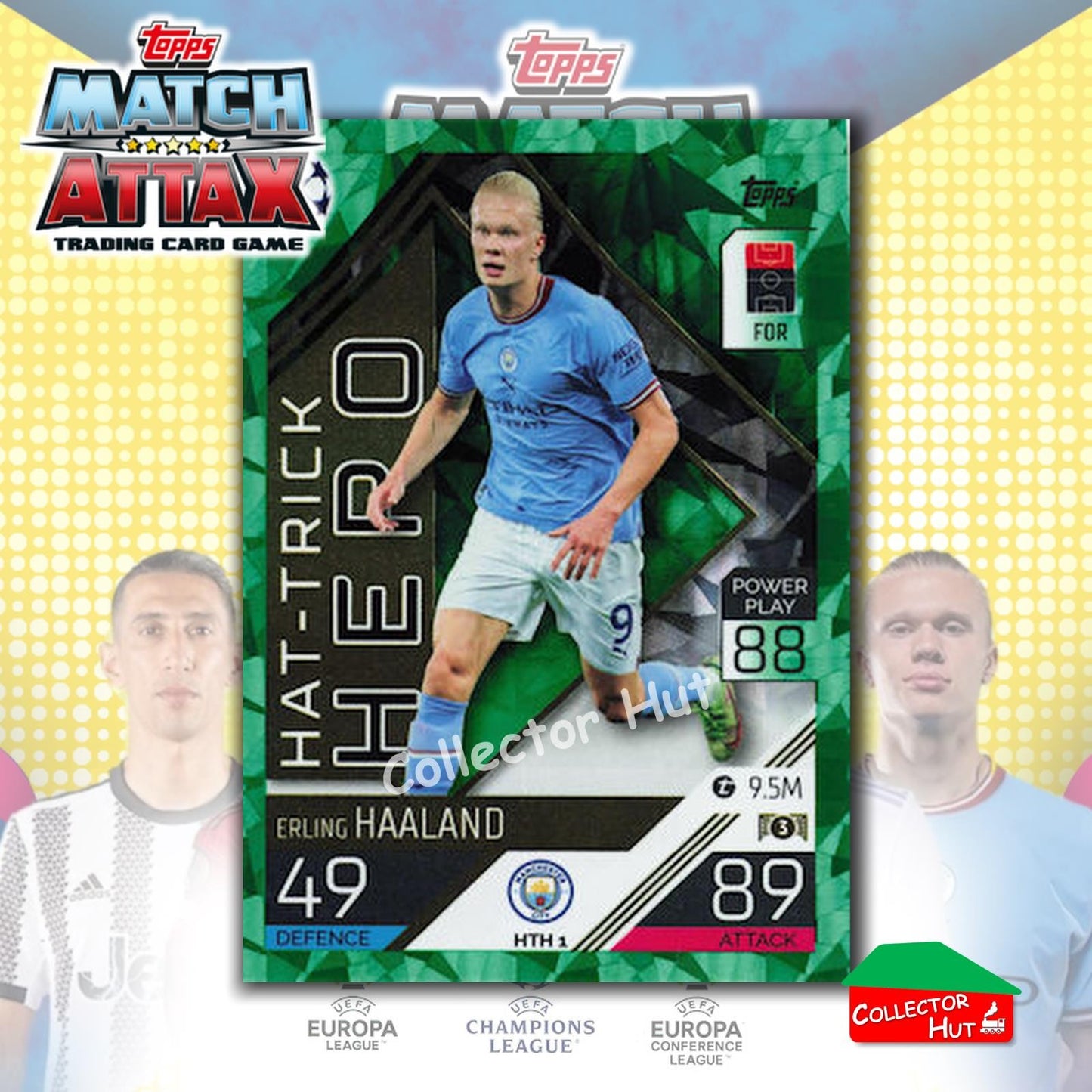 Topps Match Attax Extra 2022/23 Parallel CRYSTAL & EMERALD Cards YOU CHOOSE