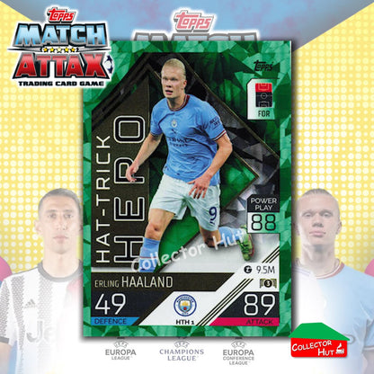 Topps Match Attax Extra 2022/23 Parallel CRYSTAL & EMERALD Cards YOU CHOOSE