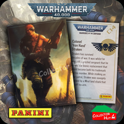 PANINI Warhammer 40,000 40k Warriors of the Emperor Trading Cards You Choose