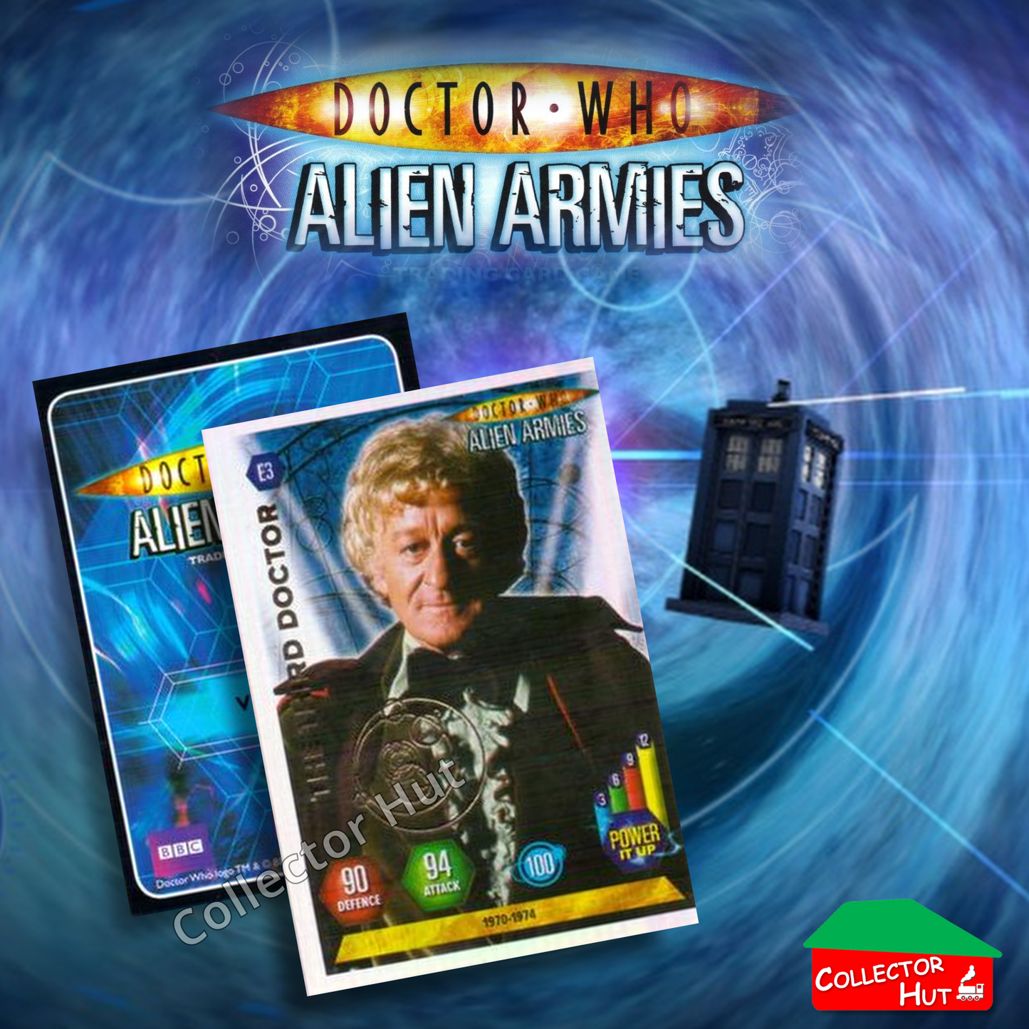 DOCTOR WHO Alien Armies Trading Cards Glitter Super Emboss Foil Cards