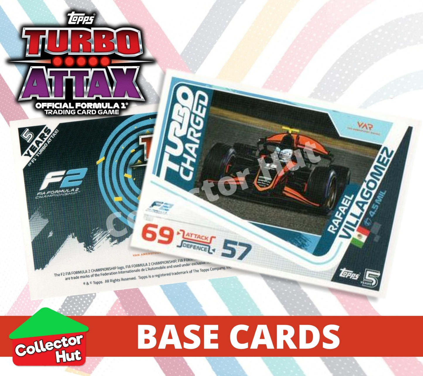 Topps Turbo Attax Formula 1 F1 2024 #167-312 Base Cards YOU CHOOSE