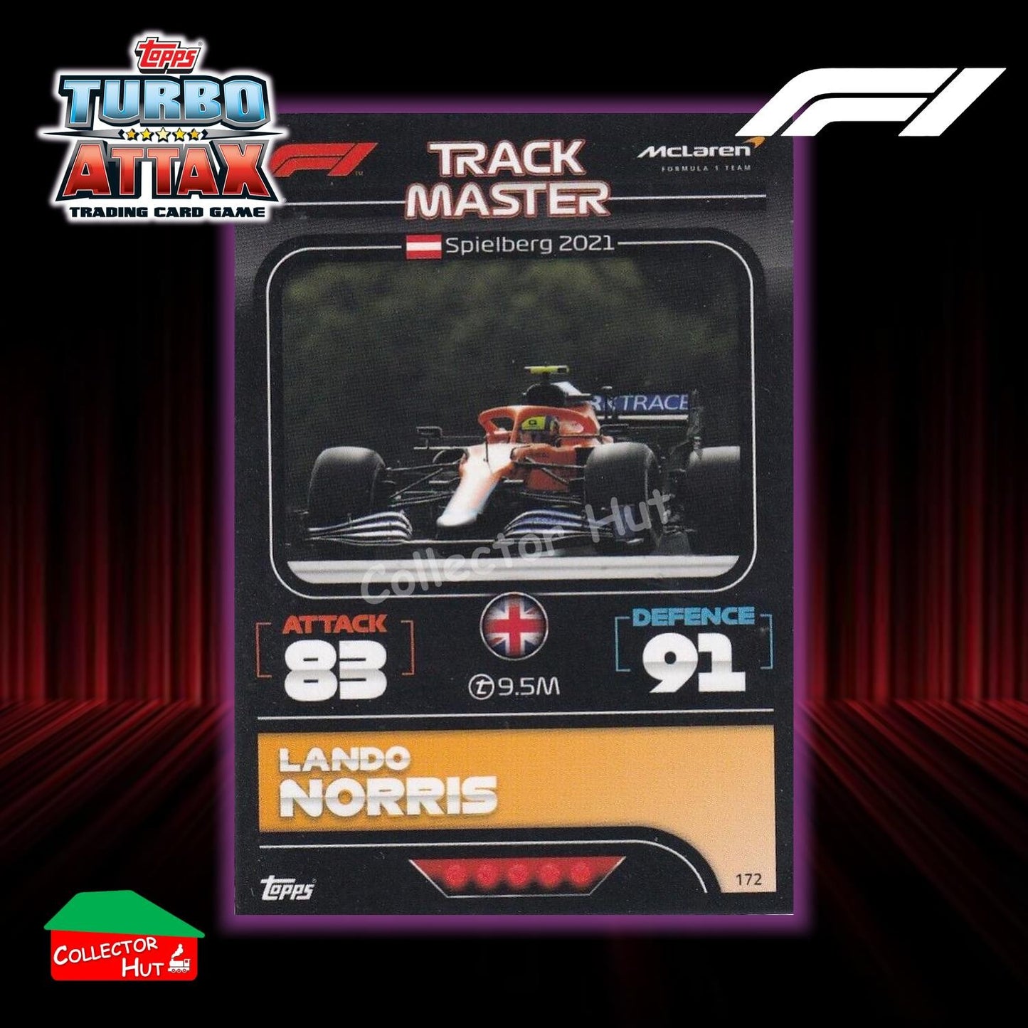 Topps Turbo Attax Formula 1 F1 2022 #136-279 Base Cards YOU CHOOSE