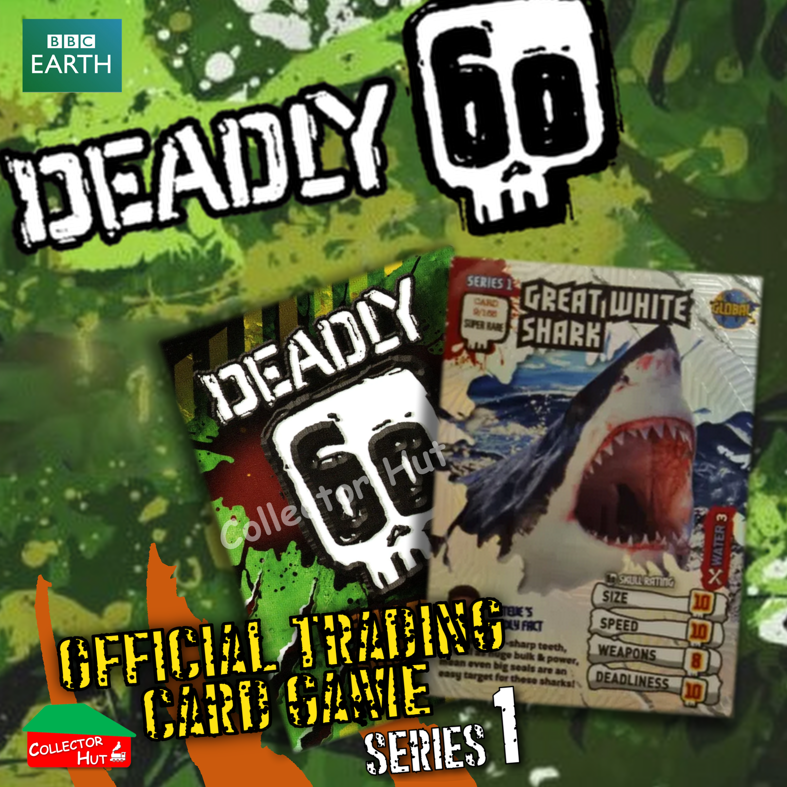 CBBC Deadly 60 Season 1, 2 & Wild FOIL RARE LIMITED Trading Cards