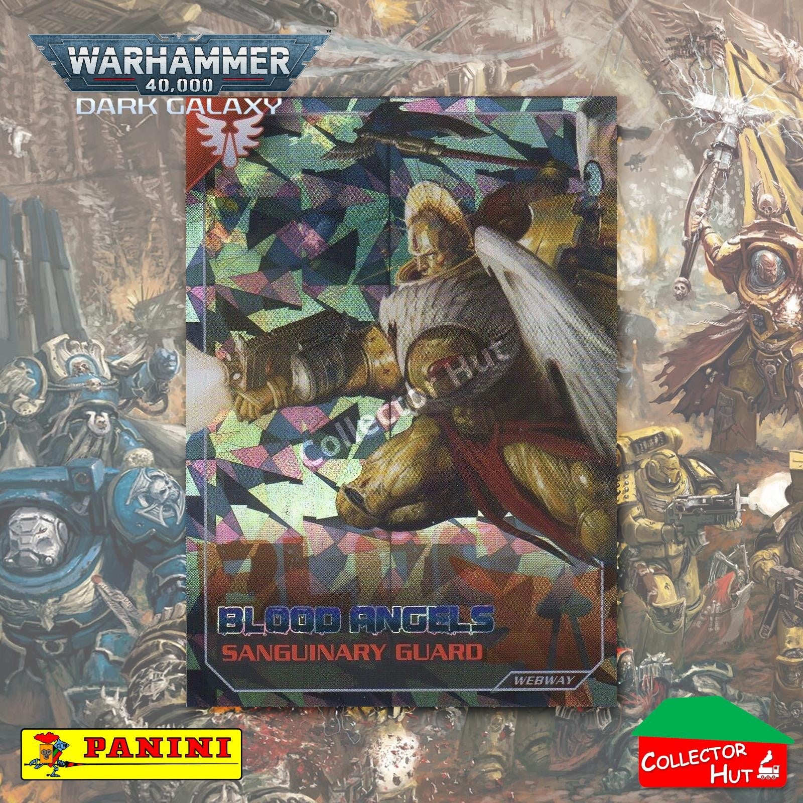 PANINI Warhammer 40,000 Dark Galaxy Webway Inferno Adamantium Limited FOIL Cards