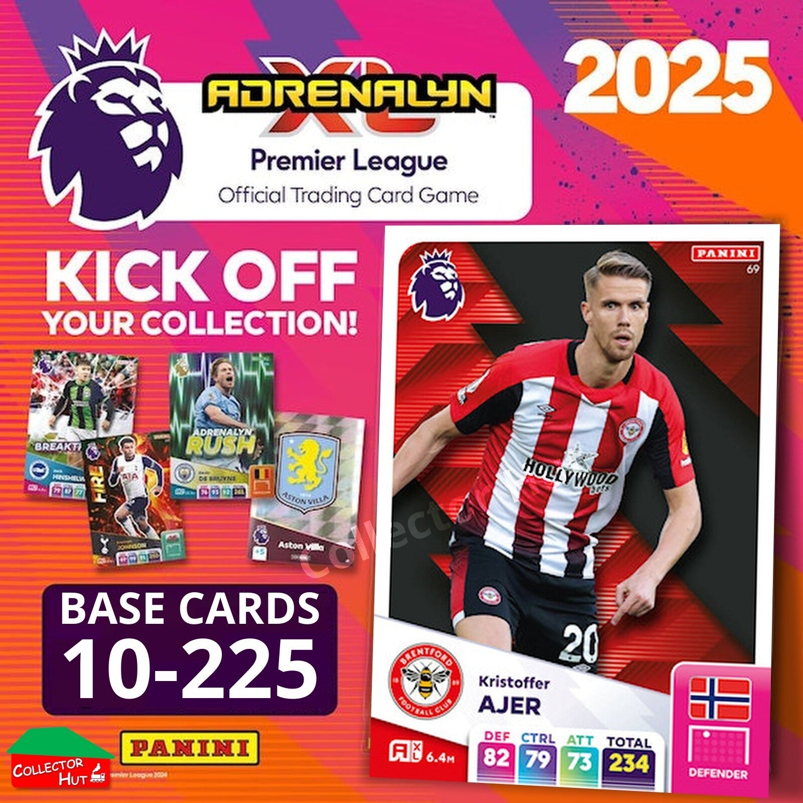 Panini Adrenalyn XL Premier League 2025 2024/25 Base & Foils #10-225