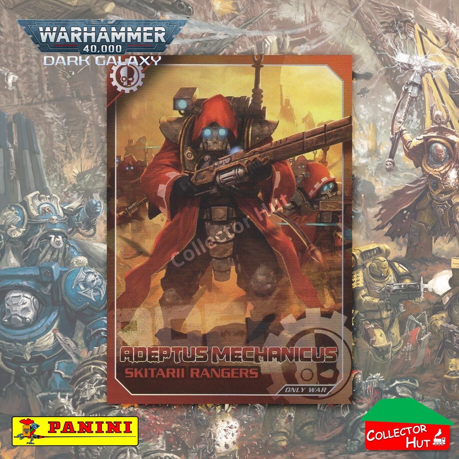 PANINI Warhammer 40,000 Dark Galaxy Only War Base Trading Cards #1-225