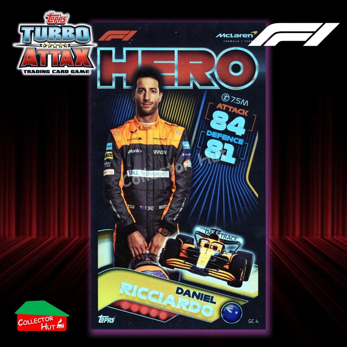 Topps Turbo Attax Formula 1 F1 2022 Limited Edition, 100 Club & Foil Cards