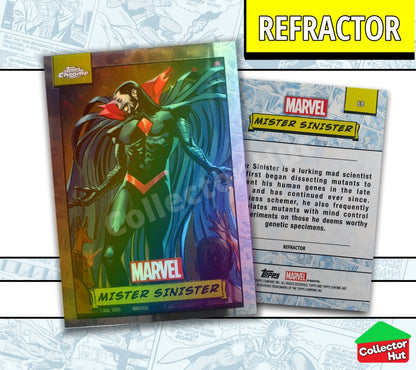 Marvel Topps Chrome 2024 REFRACTOR Card Collection YOU CHOOSE