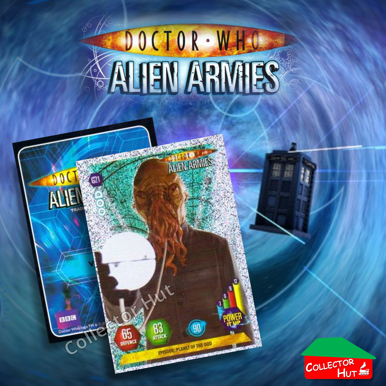 DOCTOR WHO Alien Armies Trading Cards Glitter Super Emboss Foil Cards