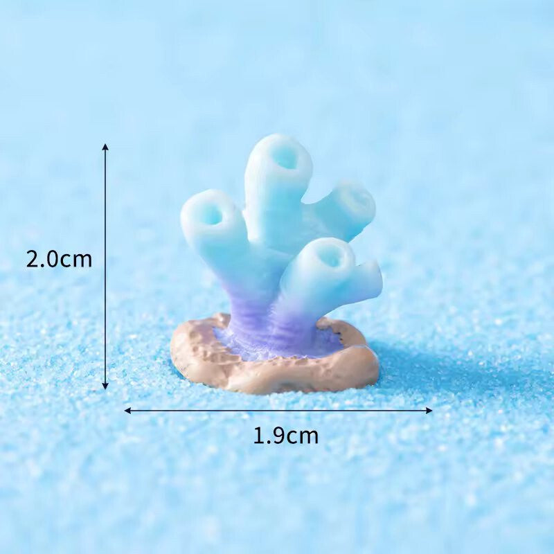 Mini Aquarium Decorations Cute Sea Life