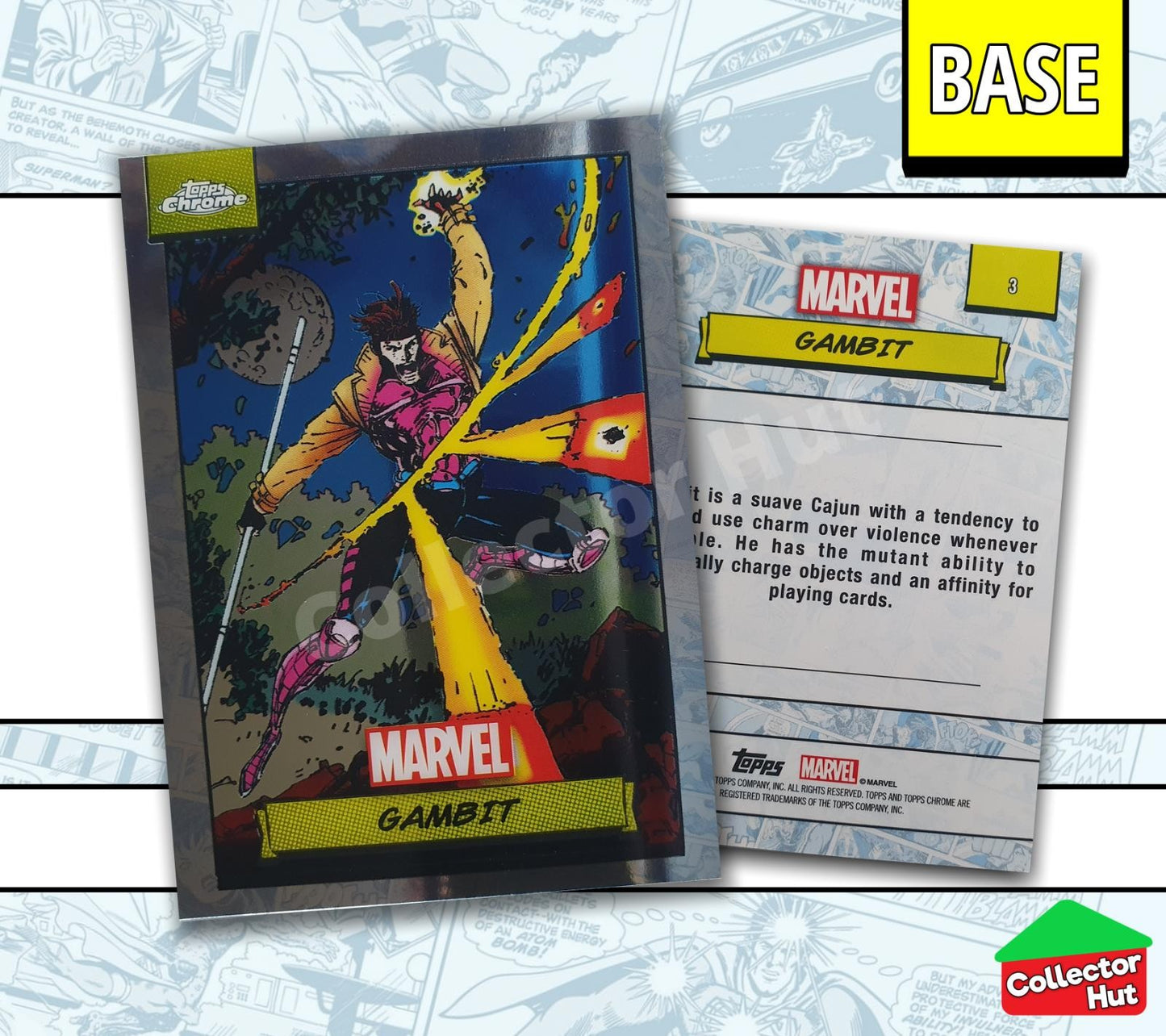 Marvel Topps Chrome 2024 Base Card Collection 1-150 YOU CHOOSE